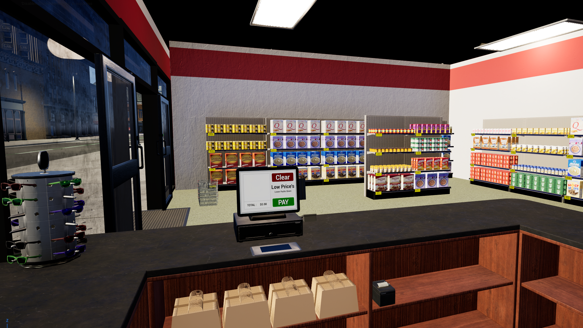 Retail Revenge supermarket VR gameplay screenshot